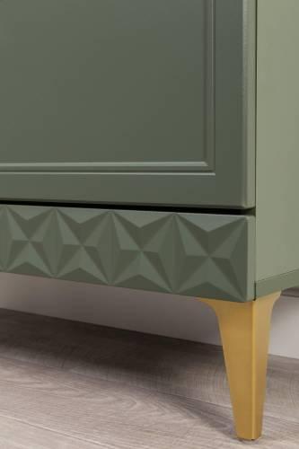 Комод Марион 16.249, Дымчатый Зеленый/Олива шагрень