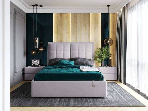 Кровать Эстер 1400 модель 311 Ультра смог