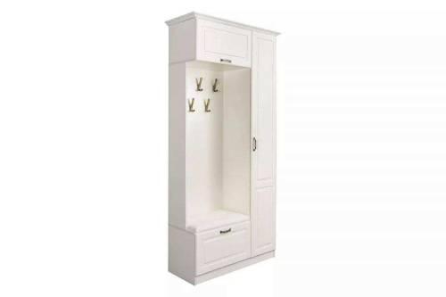 Ливерпуль Прихожая 13.21 Белый/Ясень ваниль