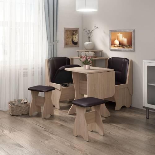 Скамья Лотос 550 дуб/умбер