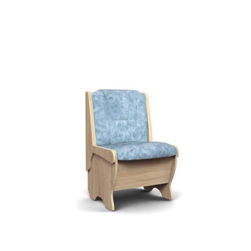 Скамья Лотос 550 / Дуб Сонома / Велюр Лагуна