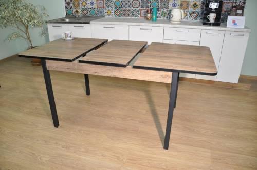 Обеденная группа Сканд Дуб веллингтон/опора черный/ бид01 №2