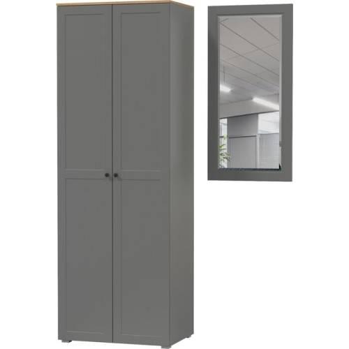 Прихожая Остин №25 Графит/дуб золотой