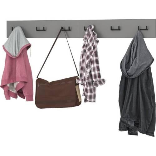 Прихожая Октава 8 Графит серый/Дуб золотой