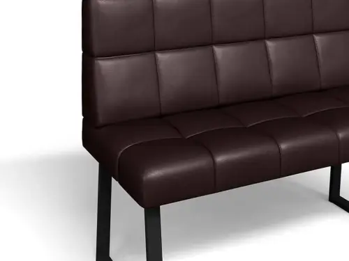 Кухонный набор Реал / Экокожа Умбер / Черный муар