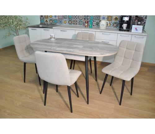 Обеденная группа Стиль Бетон темный/ бид 01 №11