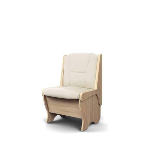 Скамья Лотос 550 дуб/крем