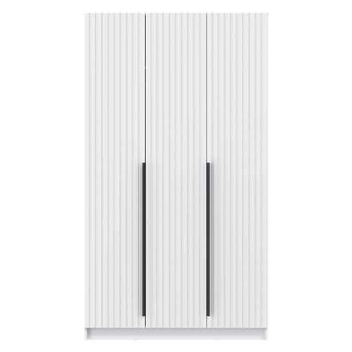 Шкаф для одежды 67.15 "Брандо" (3-х дв.) МДФ Белый