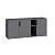 Тумба под ТВ Эйр 16.55, Серый Графит