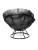 Кресло ПАПАСАН без ротанга чёрное, серая подушка Кресло ПАПАСАН без ротанга чёрное, серая подушка