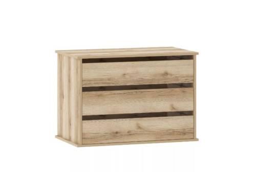 200.04 Шкаф для одежды (Фасад ПВХ)+200.101 Ящики Арден, Сантьяго/Дуб Делано