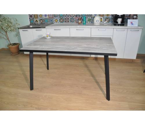 Стол обеденный Боро Бетон темный