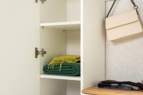 Прихожая Октава 1 Белый шагрень/Дуб Вотан