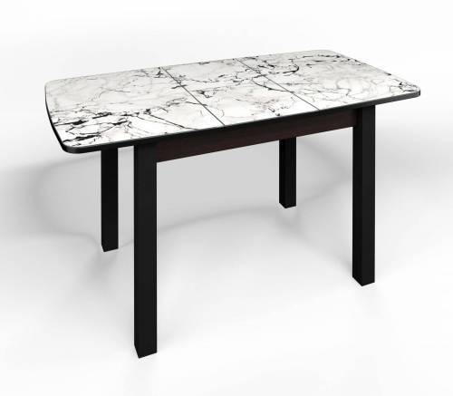 Стол СМ-1 Флорида ноги окрас квадратный венге/черный