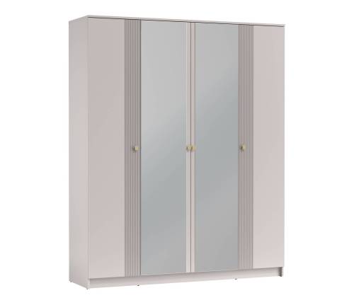 Шкаф для одежды 94.05 "Модена" (4-х дв.) с зеркалом, Кашемир