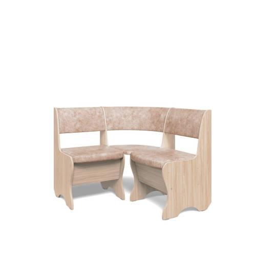 Кухонный набор Тюльпан-мини / ясень светлый / велюр Латте