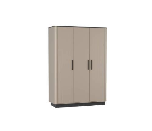 Шкаф для одежды 76.09 Фиделия Серый камень/Мрамор черный