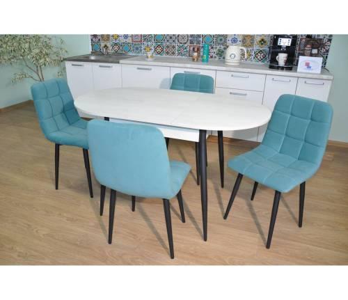 Обеденная группа Стиль Бетон белый/ бид 15 №4