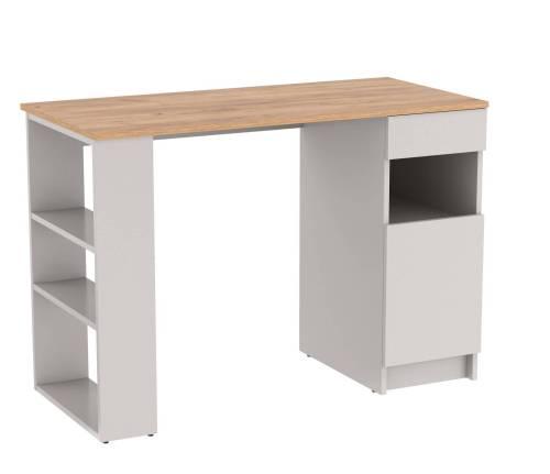Стол письменный 89.10 "Прайм" (с тумбой и полками)