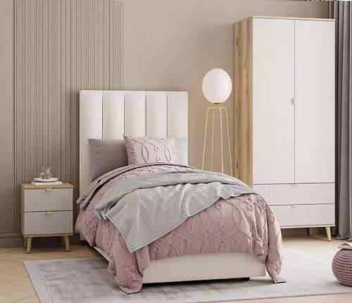 НМ 040.19 Тумба прикроватная Дакота, Сантьяго/Дуб Делано