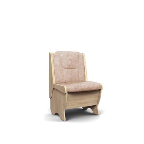 Скамья Лотос 550 / Дуб Сонома / Велюр Латте