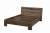 Кровать с настилом 33.08-01 Лючия 1400 Кейптаун/венге