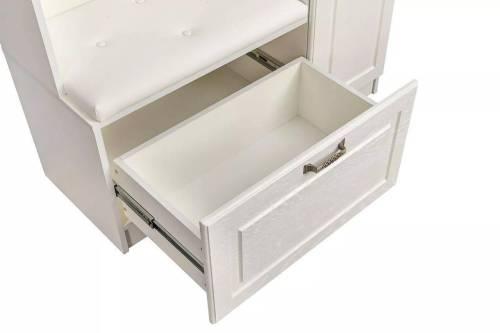 Прихожая Ливерпуль Белый/Ясень ваниль