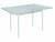 Стол обеденный СИМПЛ с ящиком  / Бетон пайн белый /Опора № 2-круглая муар белый