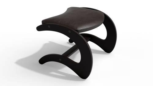 Пуф ЭКО, экокожа ВЕНГЕ