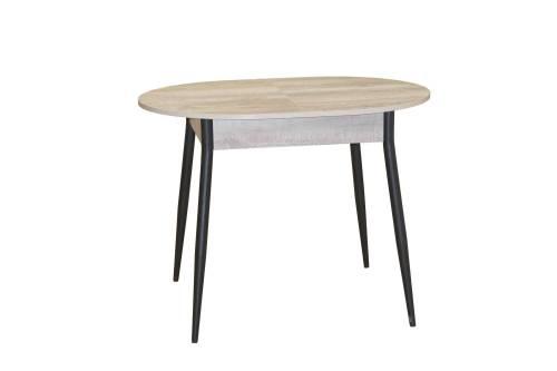 Стол обеденный Стиль-1 Бетон темный