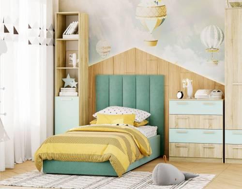 Кровать Ингрид 900 модель 312 Ультра минт