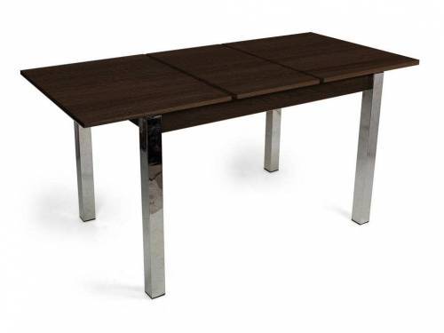 Стол Милан-3 Бител хром/венге