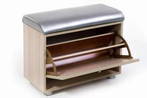 Обувница МС-1 ясень шимо светлый/116