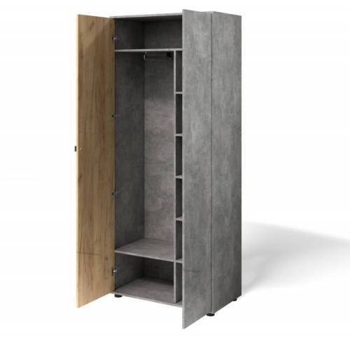 Шкаф Мини-Лайт МЛ-9 дуб крафт/ателье светлое