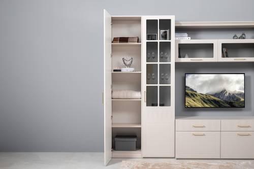 Шкаф-пенал Ричфорд 16.327.01, Кашемир/Моно керамика