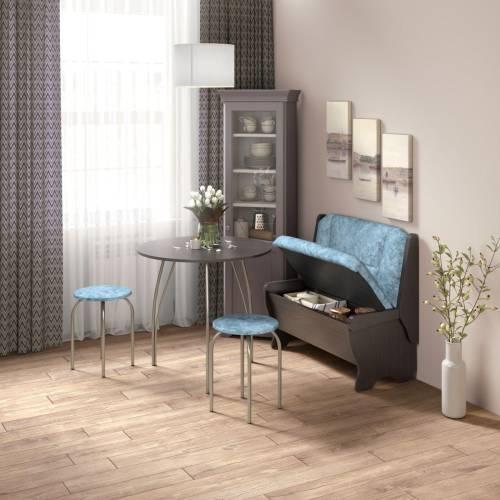 Скамья Лотос 950 / Венге / Велюр Лагуна