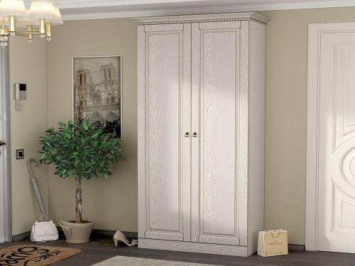 Прихожая Вероника-9 шкаф бодега светлый/ясень патина