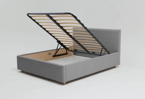 Кровать Ивент Лофт 180х200 (ПМ разборн осн.), №25 Серый