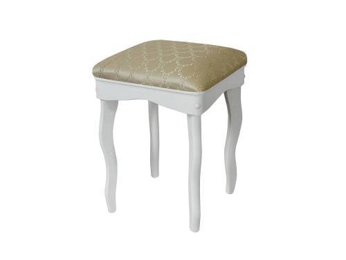 Табурет Т-1 белый/андрис бежевый (2шт.)