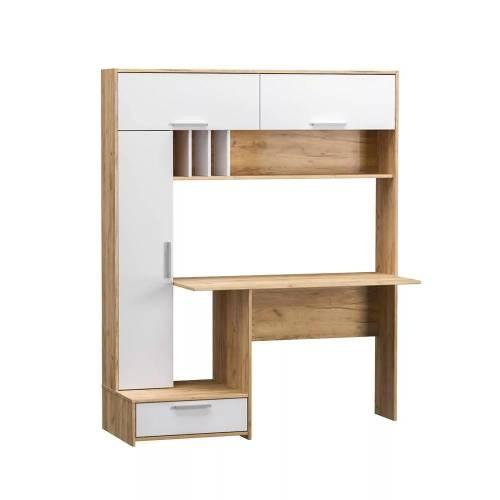 Лайт Стол письменный 03.243 Дуб Золотой/Белый