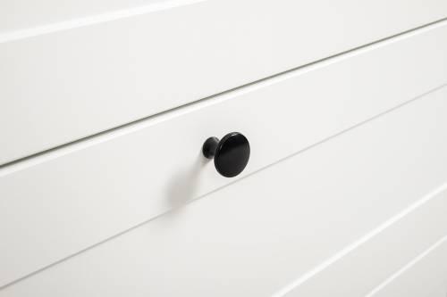 Комод Остин 16.240, Белый PE шагрень/Дуб Золотой Крафт