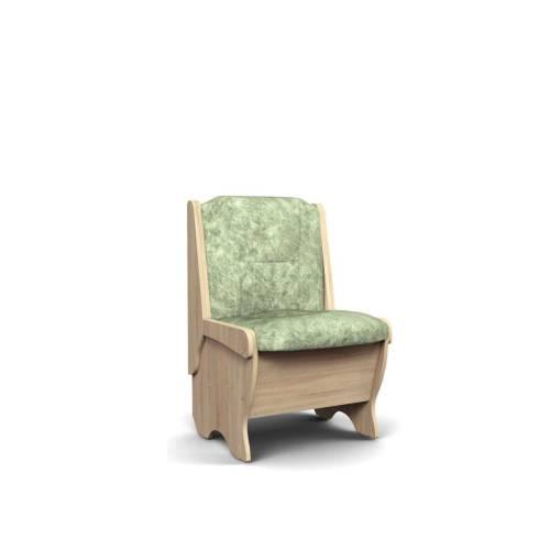 Скамья Лотос 550 / Дуб Сонома / Велюр Мохито