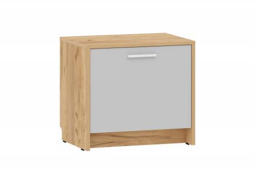 Нортон Тумба для обуви НМ 013.23 Серый/Дуб Крафт Золотой