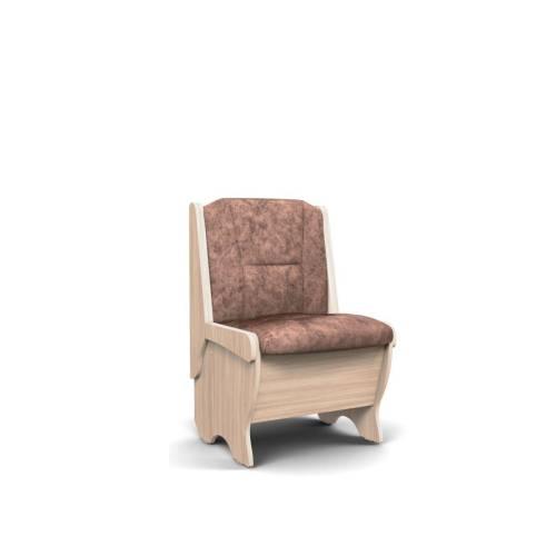 Скамья Лотос 550 / Ясень светлый / Велюр Коньяк