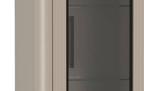 Гостиная Фиделия, Серый камень/Мрамор черный