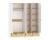Набор шкафов Оттавия №5 / Белый / Дуб Крафт Золотой