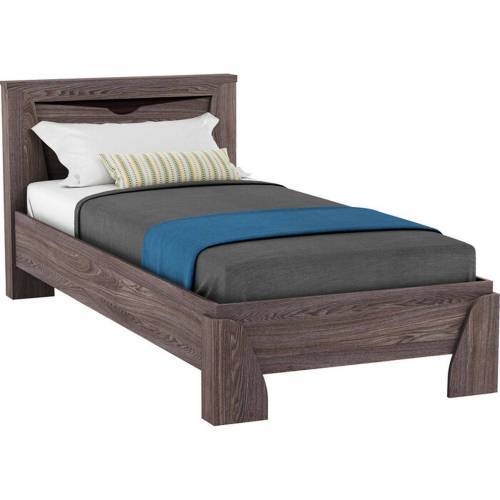 Кровать 33.07 Лючия 900 с настилом кейптаун/венге