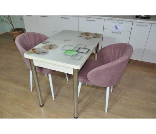 Обеденная группа Симпл фотопечать Ирис №2