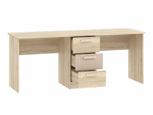 Стол письменный Акварель НМ 041.37 Дуб Сонома/Капучино