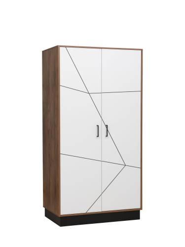 Шкаф для одежды Гамма 54.03 Таксония/Белый